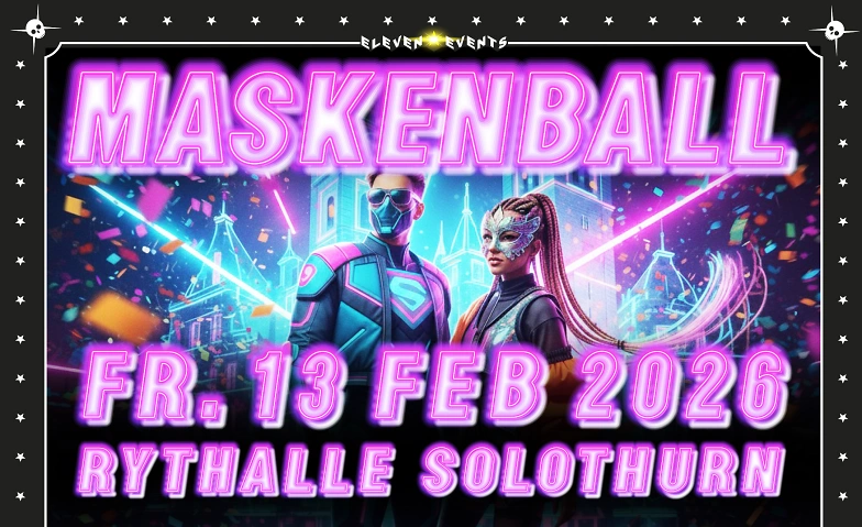 MASKENBALL ::: FREITAG 13.2.26 Tickets