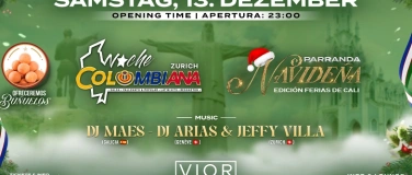 Event-Image for 'NOCHE COLOMBIANA ZURICH (Parranda Navideña)'