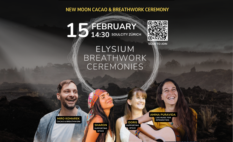 Elysium New Moon Cacao&amp;Breathwork Journey  CONNECTION &amp; EASE Tickets