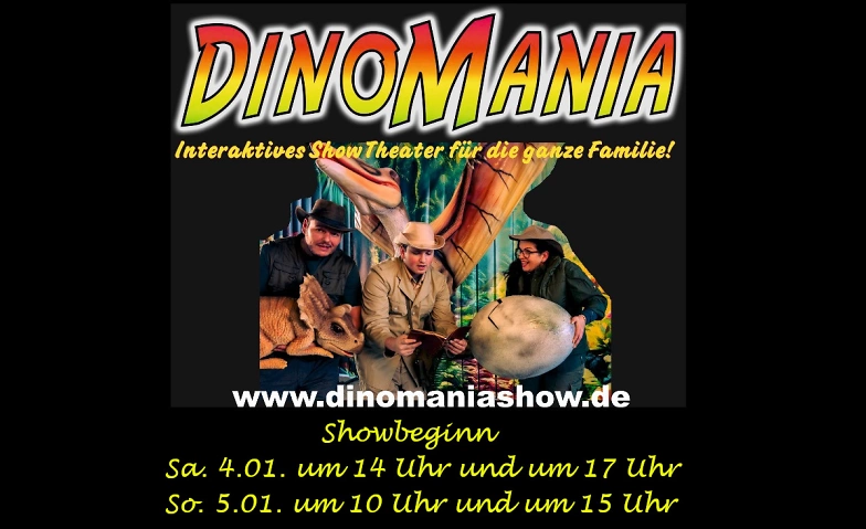 Dinomania - Erlebe das Abenteuer deines Lebens! ${singleEventLocation} Tickets