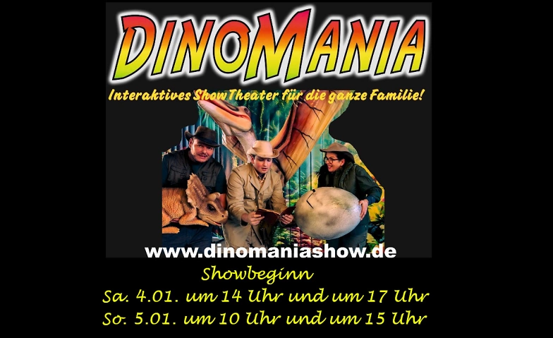 Dinomania - Erlebe das Abenteuer deines Lebens! ${singleEventLocation} Tickets