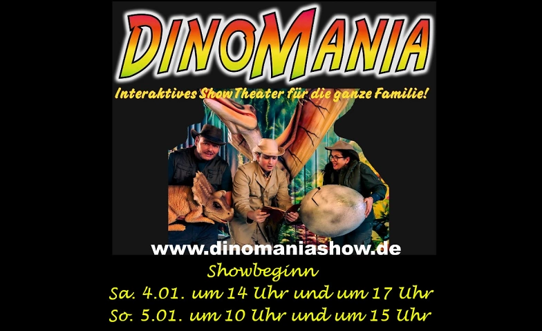 Dinomania - Erlebe das Abenteuer deines Lebens! ${singleEventLocation} Tickets