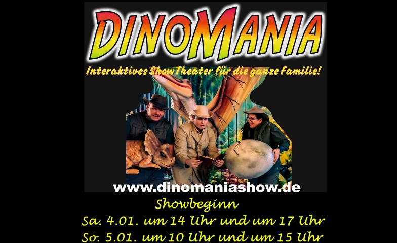 Dinomania - Erlebe das Abenteuer deines Lebens! ${singleEventLocation} Tickets