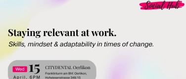 Event-Image for 'Staying Relevant at Work'