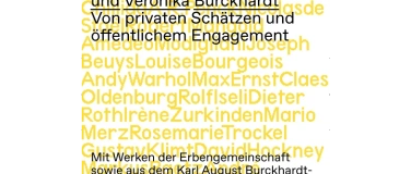 Event-Image for 'Sammlung Martin und Veronika Burckhardt'