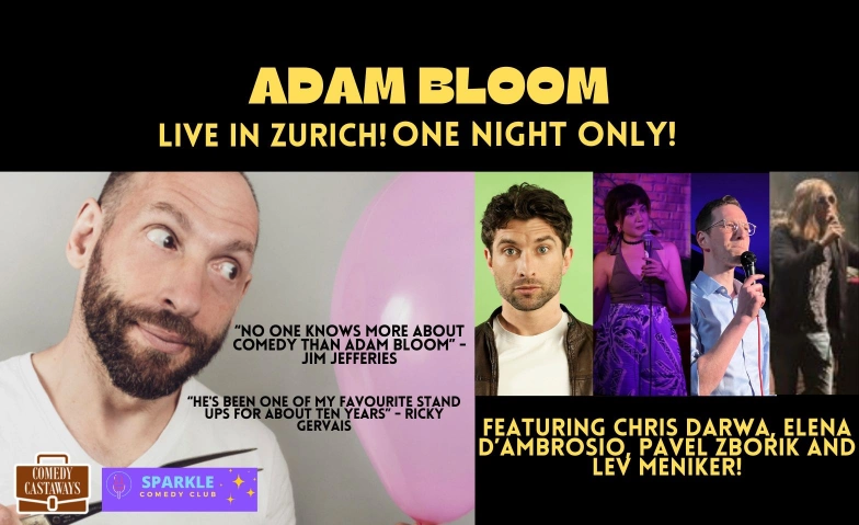 Adam Bloom in ZÜRICH The Urban, Löwenstrasse 2, 8001 Zürich Tickets