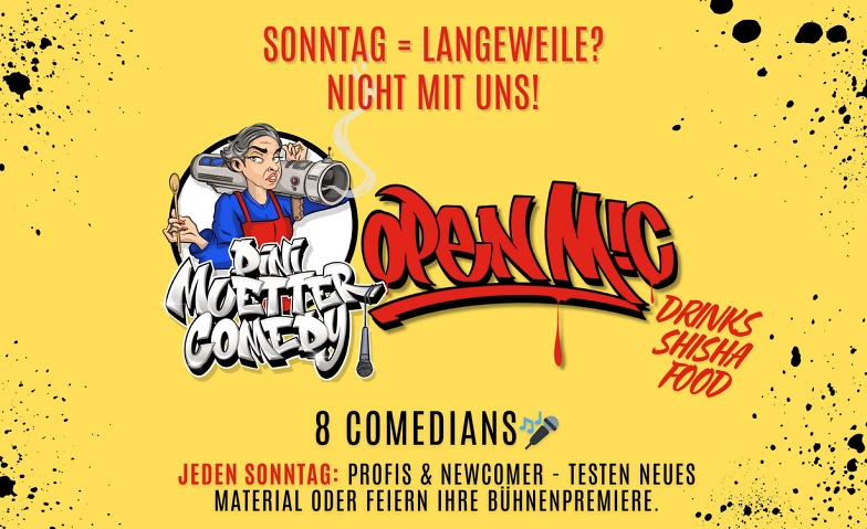 Event-Image for 'StandUp: Dini Muetter Comedy - Open Mic'