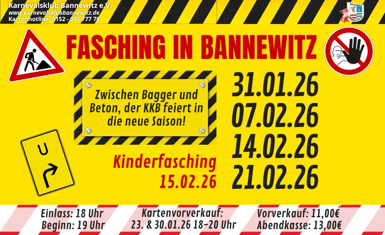 Fasching in Bannewitz Tickets