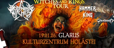 Event-Image for 'BURNING WITCHES - HammerKing - Gomorra - Heavy Metal Thunder'