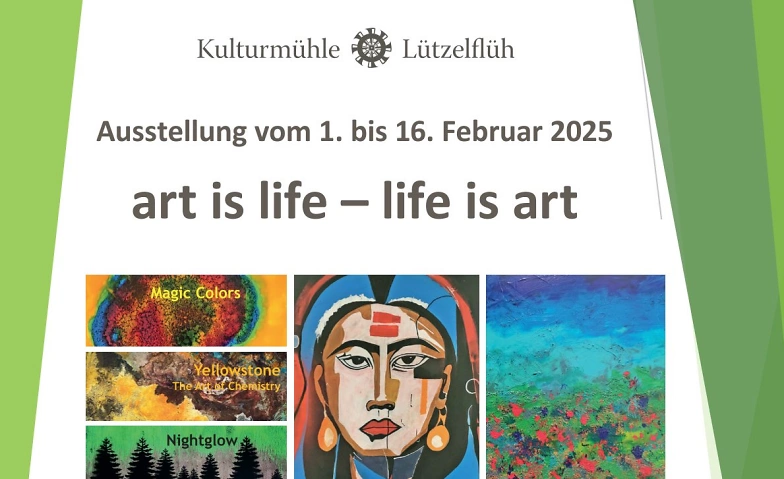 Ausstellung art is life - life is art ${singleEventLocation} Tickets