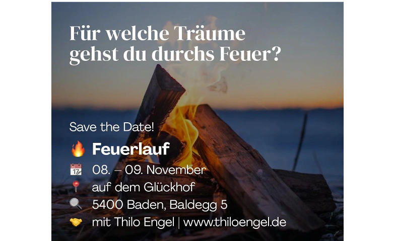 Event-Image for 'Feuerlauf auf dem Glück-Hof'