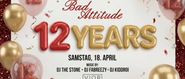 Event-Image for '12 YEARS BAD ATTITUDE!'