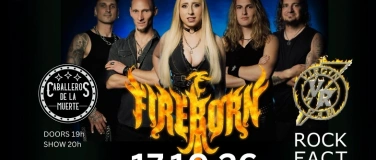 Event-Image for 'FIREBORN (DE), VIRGIN RAM (CH), CABALLEROS DE LA MUERTE (CH)'