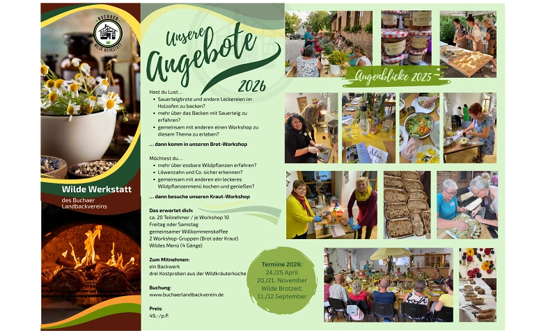 Workshop "Brot und Kraut" Tickets