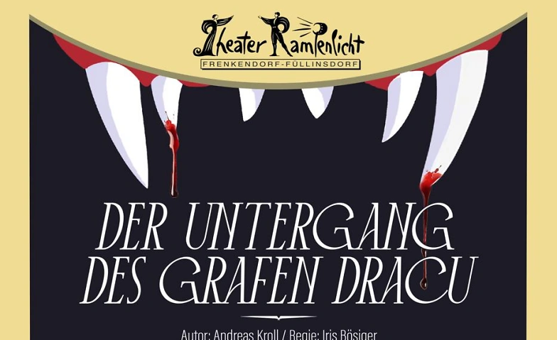 Der Untergang des Grafen Dracu Billets