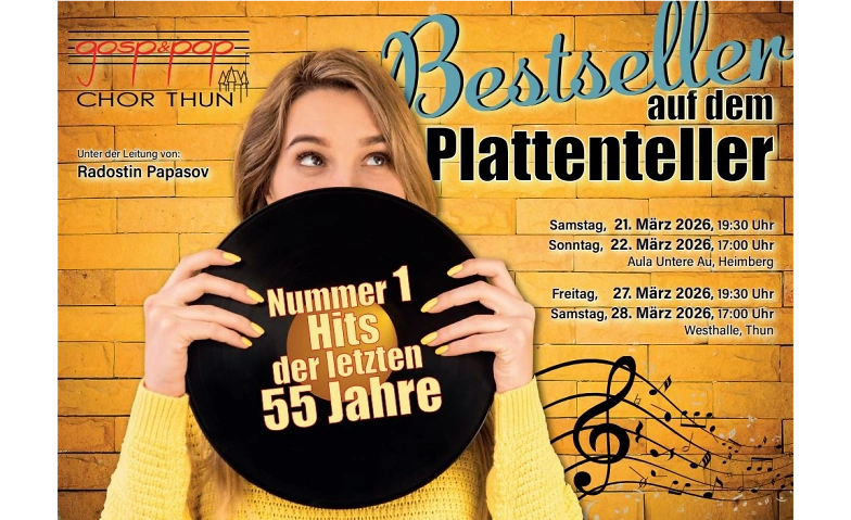 Bestseller auf dem Plattenteller - Hitparadenhits Tickets