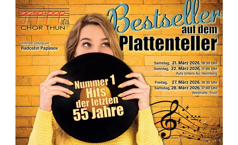 Bestseller auf dem Plattenteller - Hitparadenhits Tickets