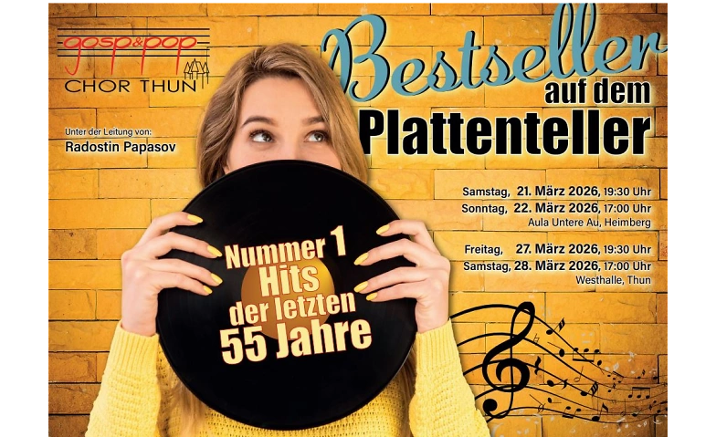 Bestseller auf dem Plattenteller - Hitparadenhits Billets