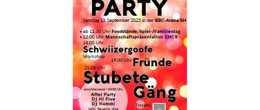 Event-Image for 'Stubete Gäng, Fründe, DJ Kummi, DJ Hi Five, Schwiizergoofe'