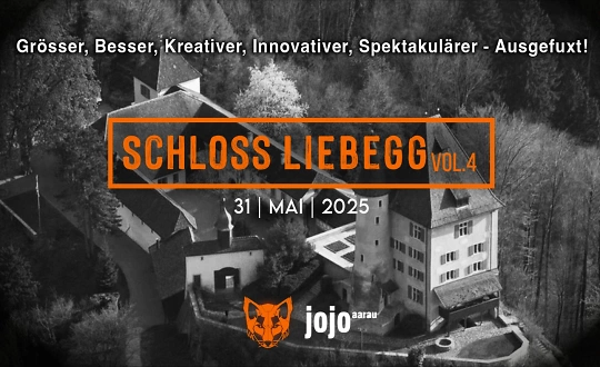Sponsoring logo of Schloss Rave im Schloss Liebegg event
