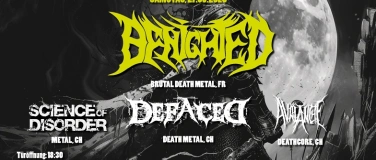 Event-Image for 'Benighted, Defaced, Science of Disorder & Avalanche'