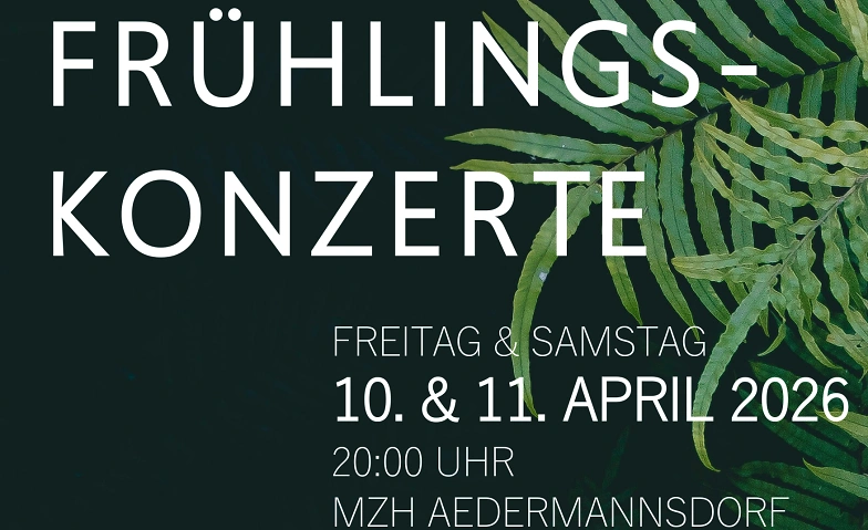 Fr&uuml;hlingkonzert 2026 Tickets
