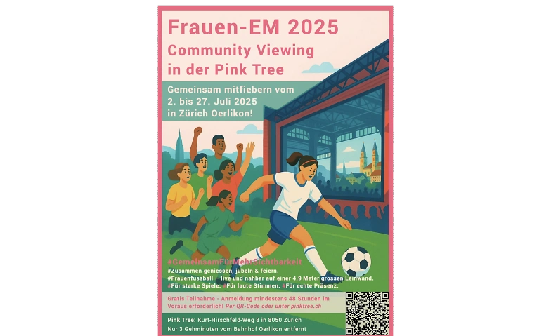 Event-Image for 'Frauen-EM 2025 Community Viewing in der Pink Tree'
