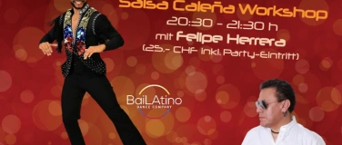 Event-Image for 'Salsa Caleña Workshop mit Felipe Herrera (BaiLatino)'