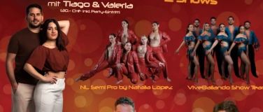 Event-Image for 'Salsa Workshop mit Tiago & Valeria (ViveBailando)'