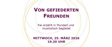 Event-Image for '&bdquo;Von gefiederten Freunden&rdquo; - M&auml;rchen f&uuml;r Erwachsene'