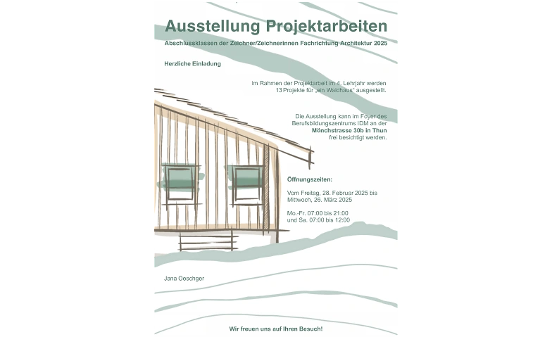 Ausstellung Projektarbeiten Tickets