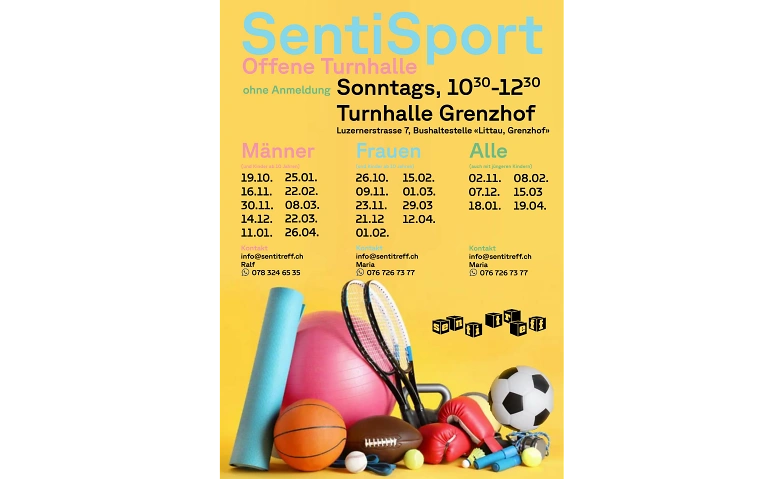 Event-Image for 'SentiSport - Offene Turnhalle'