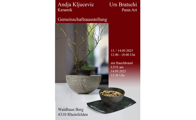 Event-Image for 'Doppelausstellung von Andja Kljucevic und Urs Bratschi'