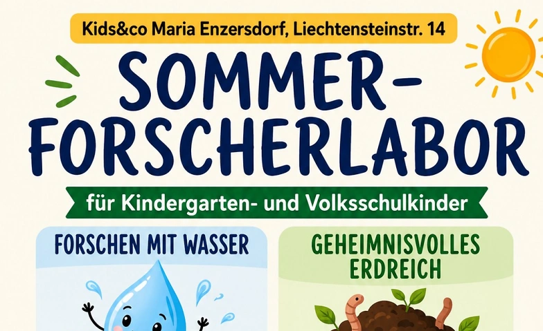 Sommer-Forschen "Forschen mit Wasser" Tickets