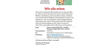 Event-Image for 'Erzählcafé zum Thema "Wir alle erben"'
