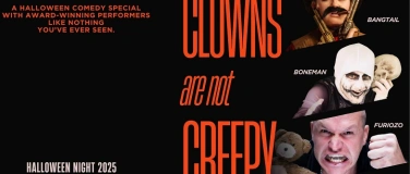 Event-Image for 'Clowns Are Not Creepy: A Halloween Comedy Special'
