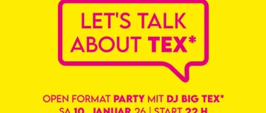 Event-Image for 'Let's talk about Tex'