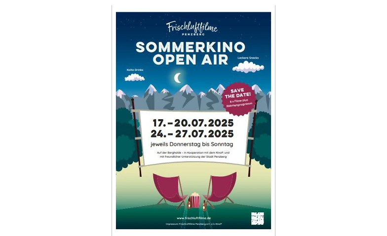 Frischluftfilm Festival - Kino Open Air auf der Berghalde Tickets