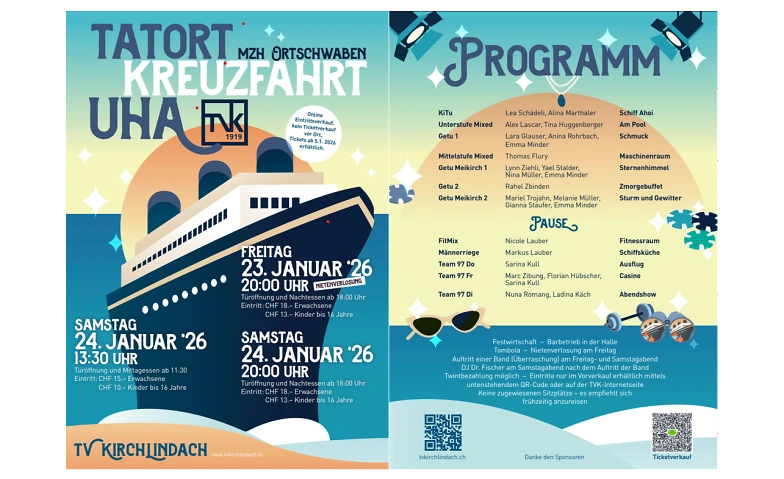 Event-Image for 'Unterhaltungsabend des Turnverein Kirchlindach 2026'