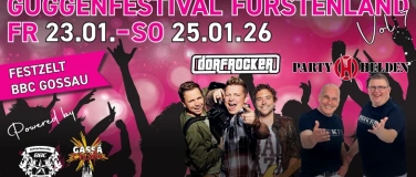 Event-Image for 'Guggenfestival F&uuml;rstenland VOL.7 / Partyhelden & Dorfrocker'