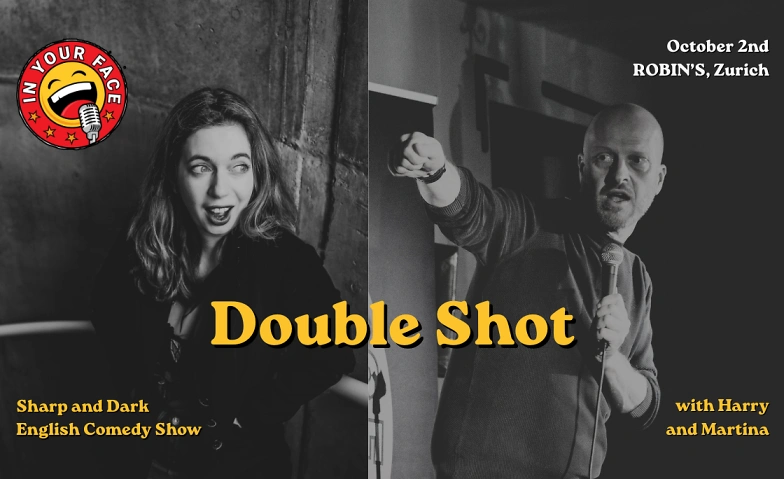 DOUBLE SHOT - English Comedy with Harry and Martina Tickets