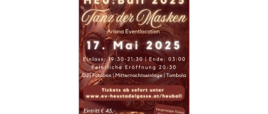 Event-Image for 'HEU:Ball 2025 Tischplatz einzeln (OHNE Eintritt)'