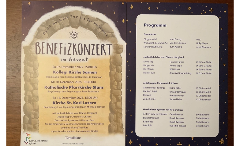 Benefizkonzerte Tickets