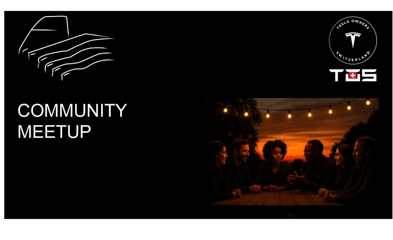 Tesla Owners Switzerland - Community MeetUp Region Z&uuml;rich Billets