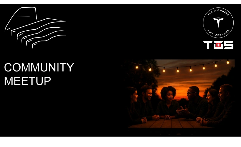 Tesla Owners Switzerland - Community MeetUp Region Z&uuml;rich Billets