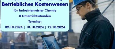 Event-Image for 'Betriebliches Kostenwesen für Industriemeister Chemie kompak'
