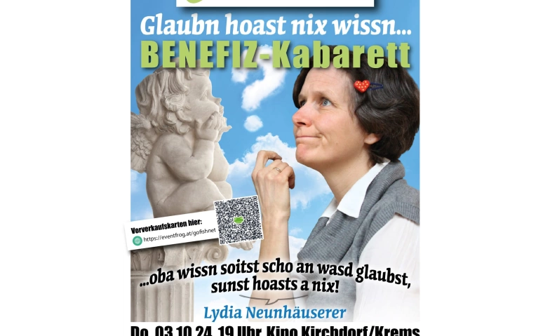 Event-Image for 'Benefiz-Kabarett mit Lydia Neunhäuserer'