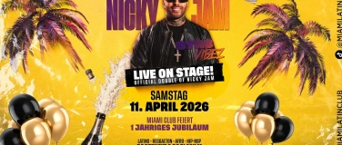 Event-Image for 'El Chamo NICKY JAM  LIVE ON STAGE! Miami Club'