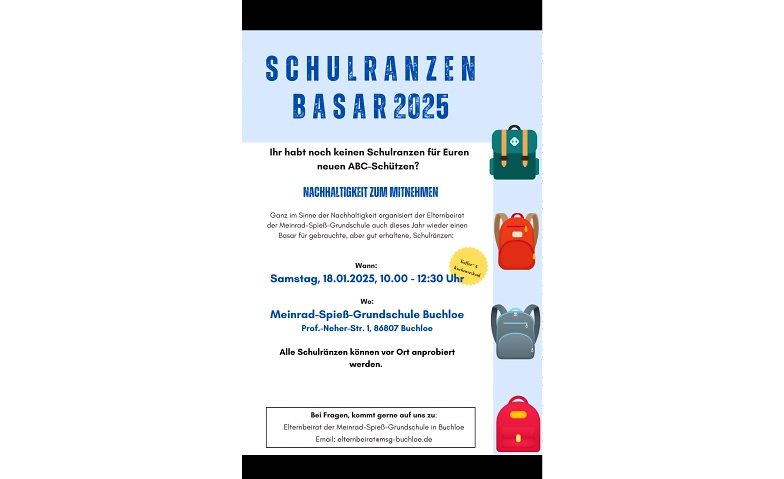 Schulranzenbasar ${singleEventLocation} Tickets