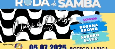 Event-Image for 'RODA DE SAMBA Clube do Samba Viena-Rosana Brown-Sandro Alves'